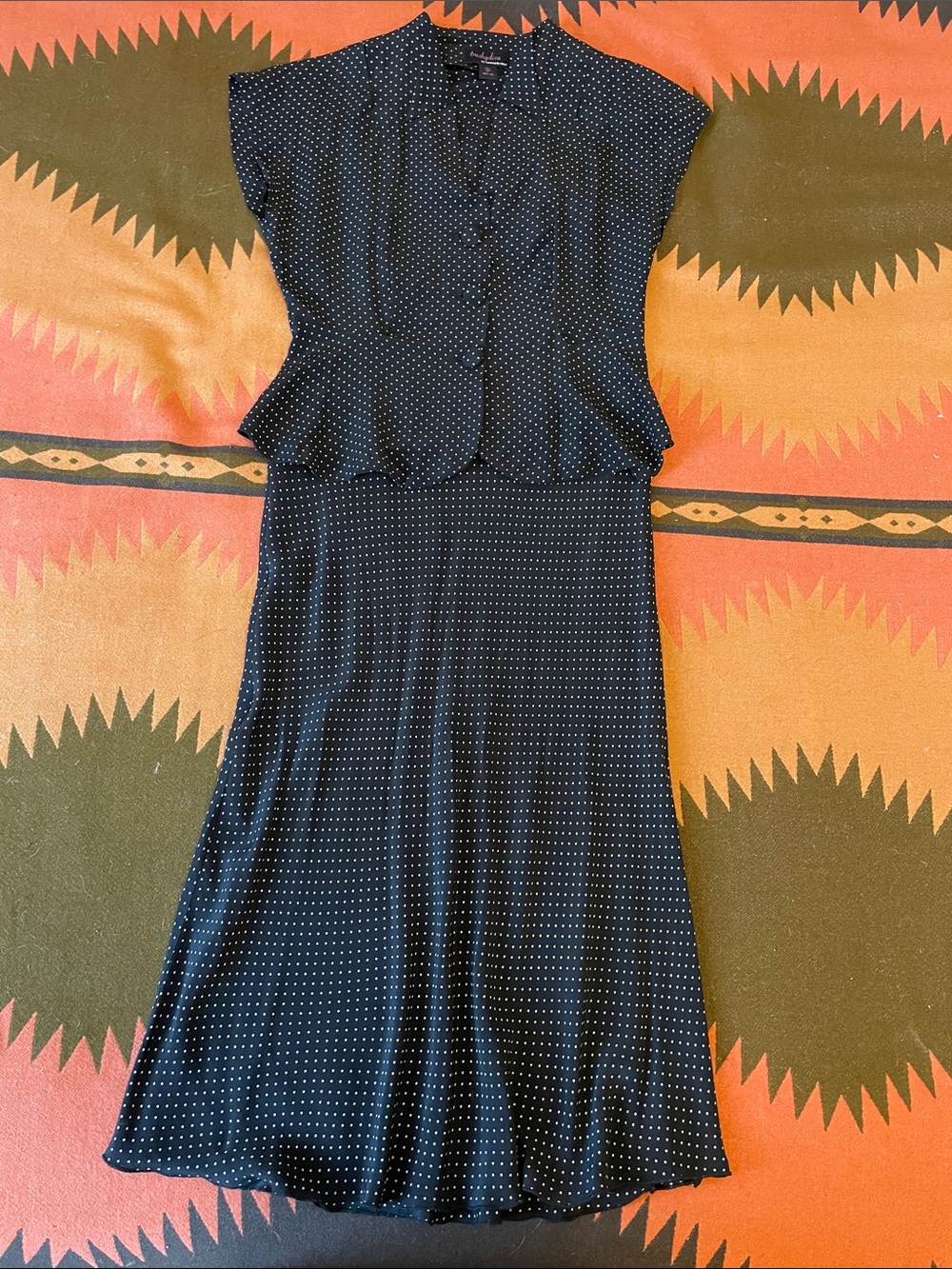 Trashy Diva vintage silk polka dot set